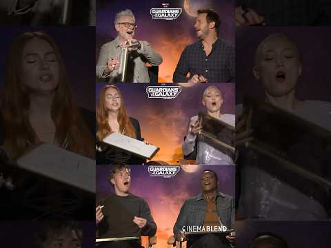 The 'GOTG Vol. 3' cast can’t stop laughing while playing trivia 