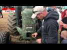 VIDÉO. Terre Attitude à Plélo : il démarre un tracteur ancien avec une balle de 12 mm