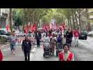 Saint André : manifestation des sans papiers en grève d'Emmaus