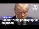 Etats-Unis : Donald Trump photographié en prison