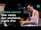 Vido Le piano de Freddie Mercury et les paroles de Bohemian Rhapsody vendus aux enchres