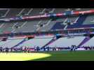 Rugby Coupe du monde - Stadium Run au Stade de France à la veille de France - Nouvelle-Zélande 7 septembre 2023