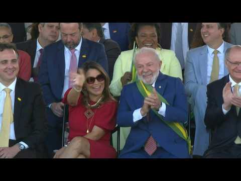 Lula attends Brazil's Independence Day parade