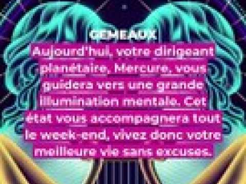 Horoscope du jour du vendredi 8 septembre 2023