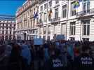 Quelques centaines de personnes manifestent à Bruxelles contre l'Evras - 2