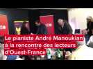 VIDÉO. André Manoukian rencontre les lecteurs d'Ouest-France pendant Jazz sous les pommiers