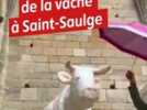 Tradition - La vache Blanchette a retrouvé son clocher à Saint-Saulge : découvrez sa légende ! [Vidéo]