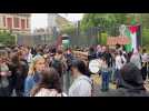 Lille : manifestations pro palestiniennes devant des lycées