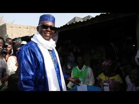 Chad opposition candidate Masra votes in presidential election