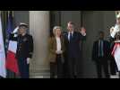 France's Macron receives Ursula von der Leyen at the Elysee