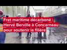 VIDÉO. Transport maritime décarboné : le savoir-faire de Piriou salué par Hervé Berville