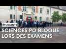 À Sciences Po Reims, les manifestants pro-Palestine bloquent les examens