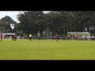 Foot Amateutr : but sur coup franc de  Yoann Evenno lors de son jubilé