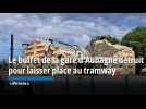 Le buffet de la gare d'Aubagne détruit pour laisser place au tramway