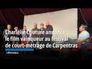 Charlélie Couture annonce le film vainqueur au festival de court-métrage de Carpentras