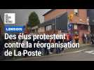 Mobilisation contre la réorganisation de bureaux de poste dans le Lensois