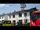 Looberghe: une maison détruite par les flammes, aucun blessé à déplorer