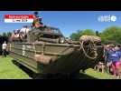 VIDÉO. À Nort-sur-Erdre, vivez la mise à l'eau d'un véhicule amphibie de la Seconde Guerre mondiale