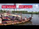 VIDÉO. À Redon, 140 bateaux et près de 600 marins ont fait escale pour Vilaine en fête