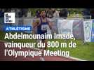 Abdelmounaim Imade, vainqueur du 800 m de l'Olympique Meeting Grand Littoral 2024