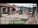 Des images exclusives sur la coulée de boue du 2 mai à Courmelles, près de Soissons