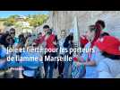 Joie et fierté pour les porteurs de flamme qui sillonnent Marseille