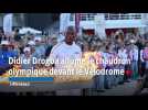 Didier Drogba allume le chaudron olympique devant le Vélodrome