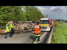Nord : l'autoroute A23 coupée entre Valenciennes et Lille après un grave accident