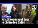Kristi Noem, possible colistière de Trump, veut la mise à mort du chien des Biden
