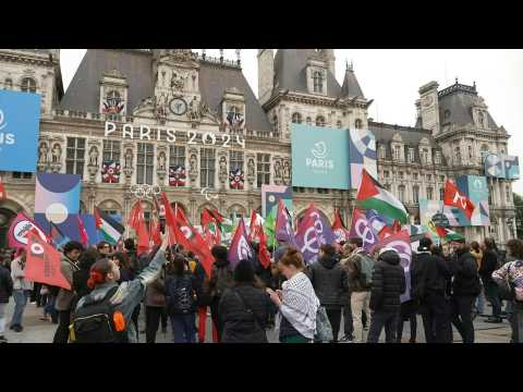 Demonstrators demand release of pro-Palestinian Sorbonne activists
