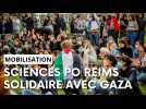 Les étudiants de Sciences Po Reims solidaires avec Gaza