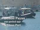 Le maire de Marseille, Benoît Payan est arrivé sur le Vieux-Port