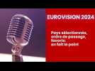Eurovision 2024: candidats, favoris, ordre de passage