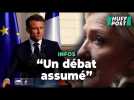 Emmanuel Macron veut débattre avec Marine Le Pen mais pas avec Raphaël Glucksmann et s'en explique