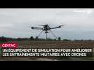 Le Centac teste pour la 1ère fois un équipement de simulation pour les entraînements avec drones