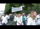 Striking pharmacists demonstrate in Paris over pay and drug shortages