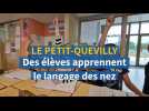 Minute internationale des odeurs : des élèves du Petit-Quevilly apprennent le langage des nez