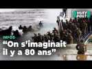 L'armée française débarque sur les plages de Normandie, 80 ans plus tard