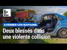 Avesnes-les-Bapaume : deux blessés dans une violente collision entre deux voitures et un camion