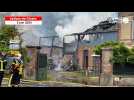 VIDÉO. Incendie à Saint-Mars-la-Jaille : « On a entendu un grand boum », témoigne une riveraine