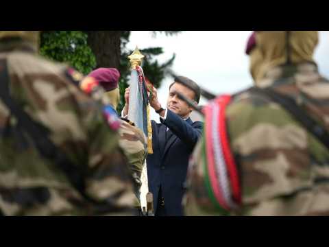 Macron launches first ceremony to mark 80th anniversary of D-Day landings