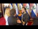 El Salvador: Bukele welcomes Milei to his inauguration ceremony