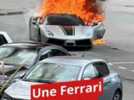 Faits divers - Une Ferrari réduite en cendres pendant un mariage en Corrèze