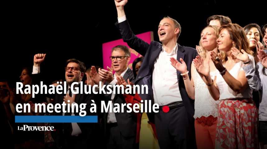VIDÉO. Elections européennes : au meeting de Raphaël Glucksmann à Marseille, une bouffée de campagne pour socialistes sevrés