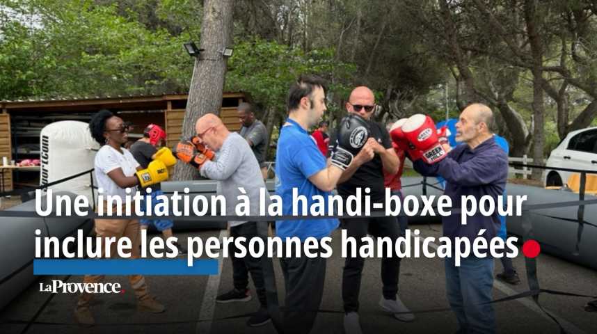 Près de 300 personnes en situation de handicap initiées à la boxe à Salon par l'association La Vaillante