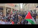 Manifestation en soutien à la Palestine ce samedi 1er juin 2024, des milliers de personnes dans les rues de Perpignan