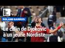 Djokovic serre un jeune Nordiste dans ses bras