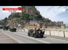 VIDÉO. Des véhicules militaires défilent au Mont Saint-Michel