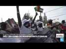 À Dakar, des centaines de manifestants en soutien à la Palestine