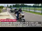 La sécurité à moto à travers une journée de sensibilisation avec les gendarmes de l'Aube